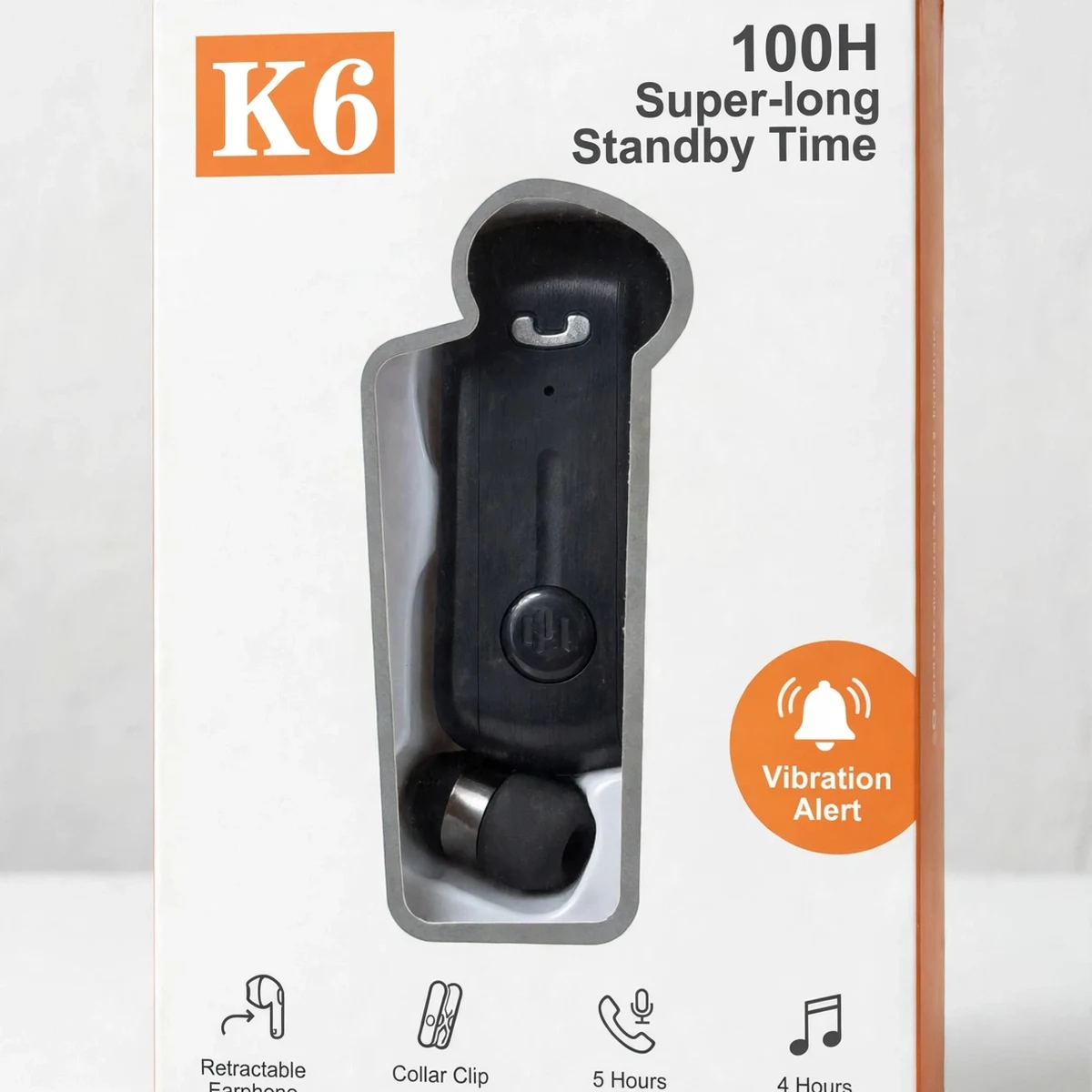 Thumbnail 3 of K6 Clip-On Retractable Bluetooth Headset