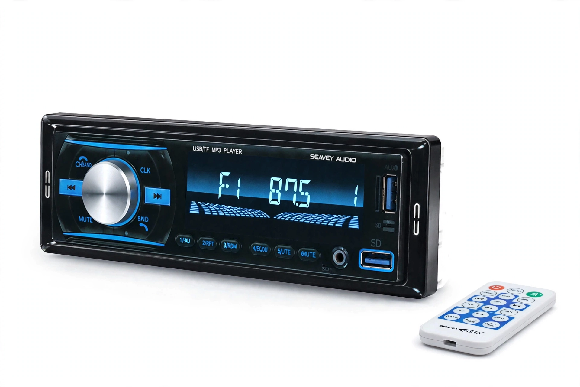 Thumbnail 3 of Seavey Audio SA-600 Bluetooth FM USB TF Car Stereo Player