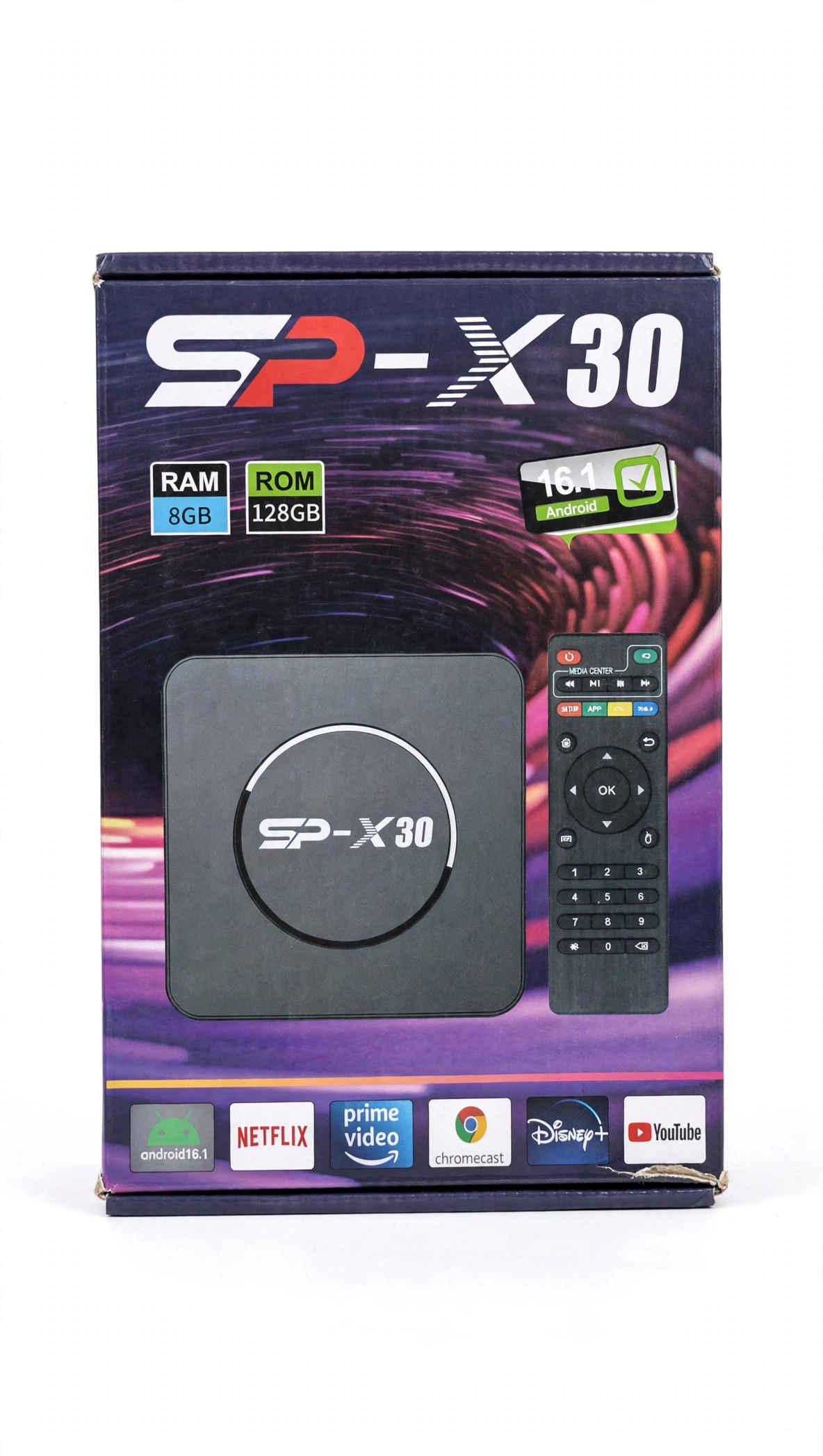Thumbnail 3 of SP-X30 Android TV Box