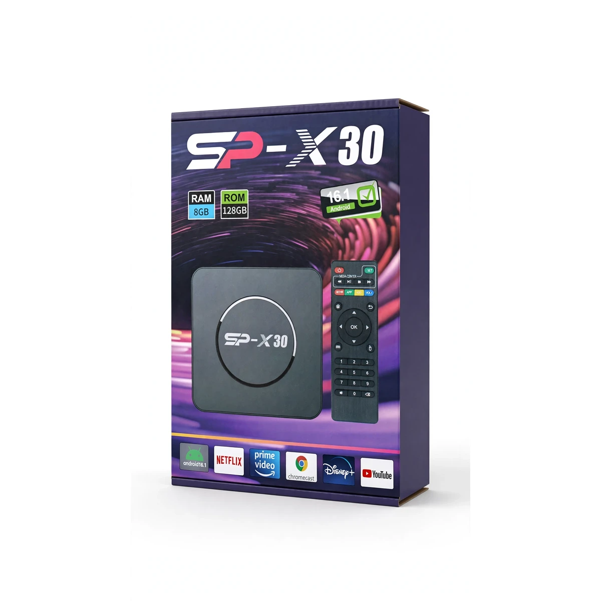 SP-X30 Android TV Box