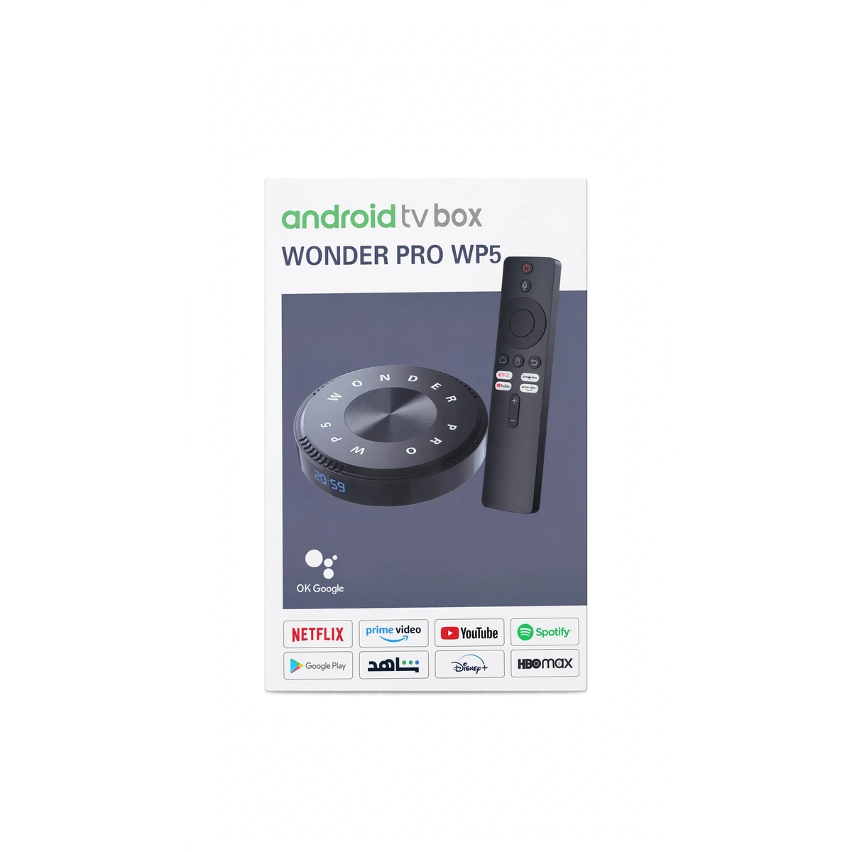 WONDER PRO WP5 Android TV Box