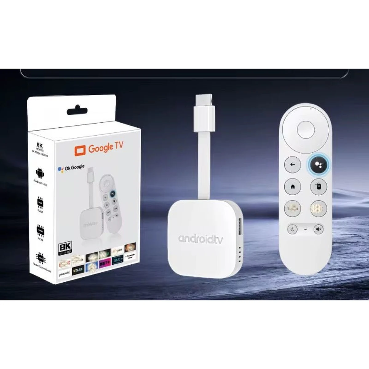 Google TV Stick (WiFi 6, 8K Ultra HD)