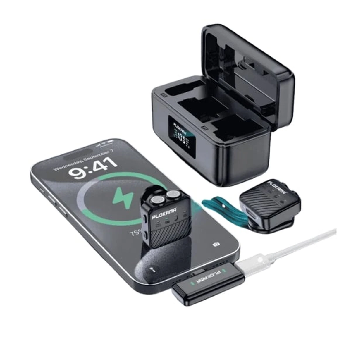 Thumbnail 4 of PLOKAMA VM-80 Wireless Lavalier Microphone