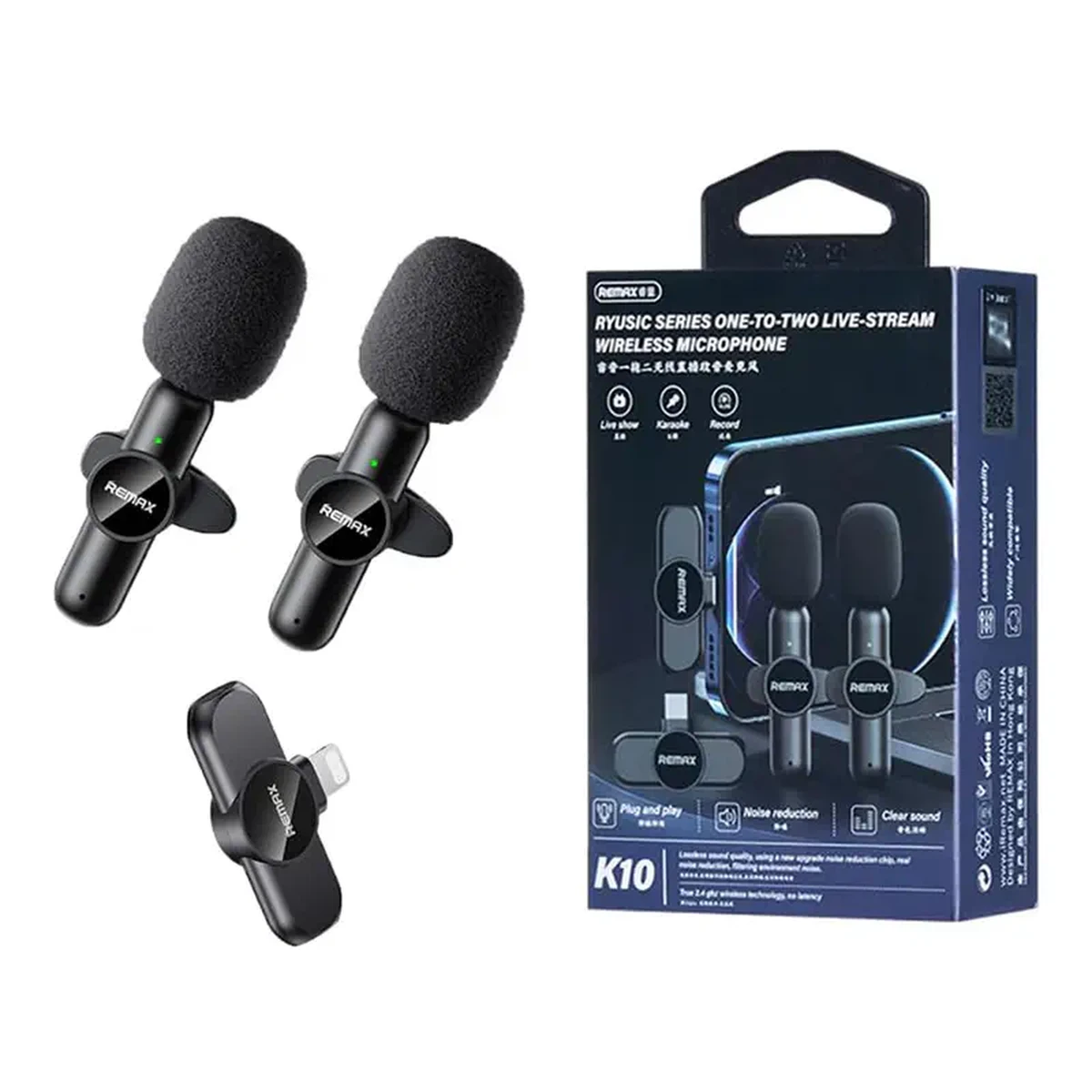 REMAX K10 Wireless Microphone