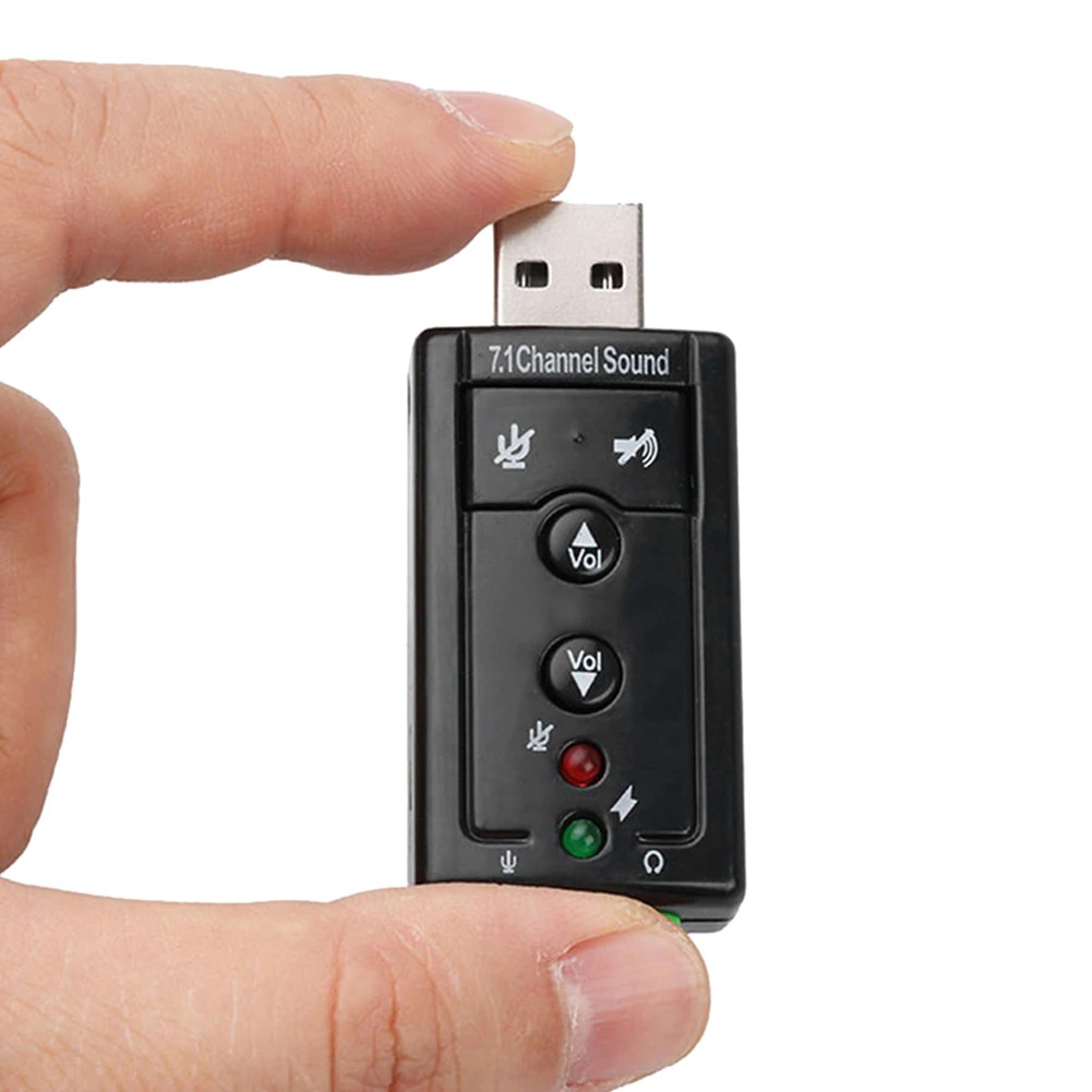 USB Virtual 7.1 Channel Sound Adapter